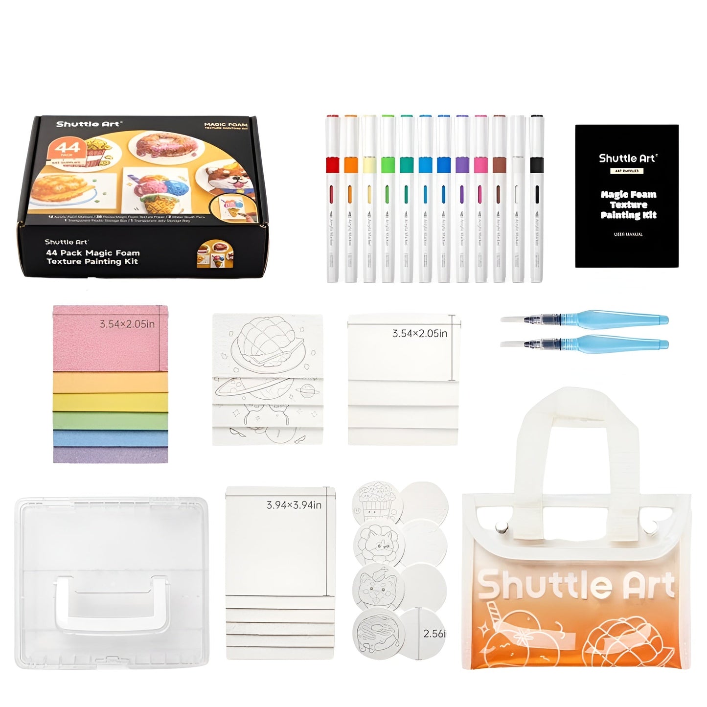 Skumstift™ FoamArt: Kreativ 3D Skum Konst Aktivitet För Barn