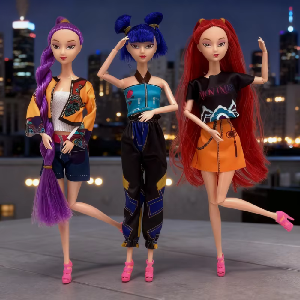 K-Pop Hunter Edition dockor med sångfunktion