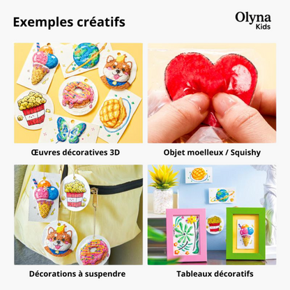 Skumstift™ FoamArt: Kreativ 3D Skum Konst Aktivitet För Barn