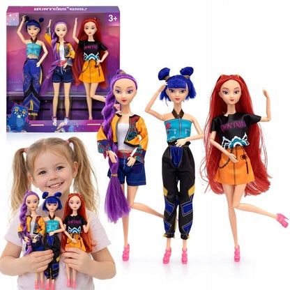 K-Pop Hunter Edition dockor med sångfunktion