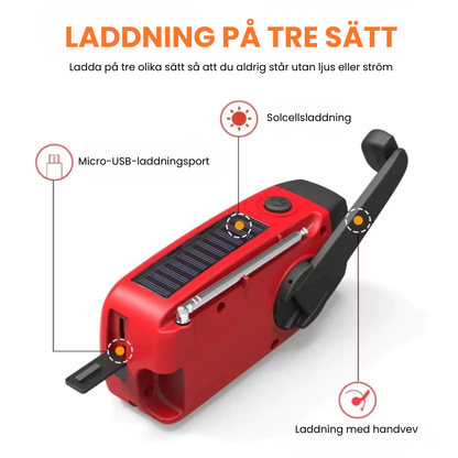 Bärbar nödradio™