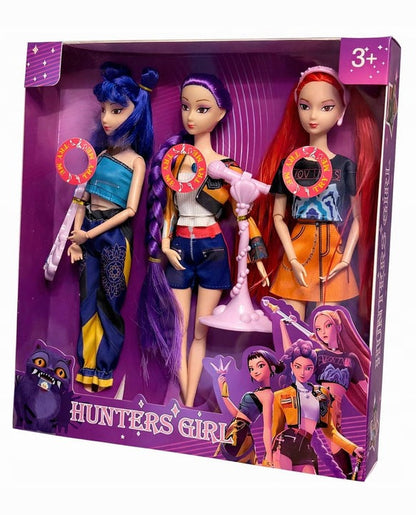 K-Pop Hunter Edition dockor med sångfunktion