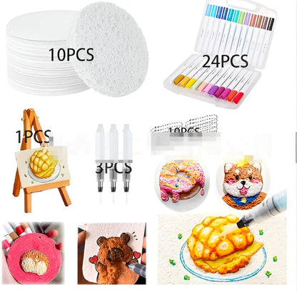 Skumstift™ FoamArt: Kreativ 3D Skum Konst Aktivitet För Barn