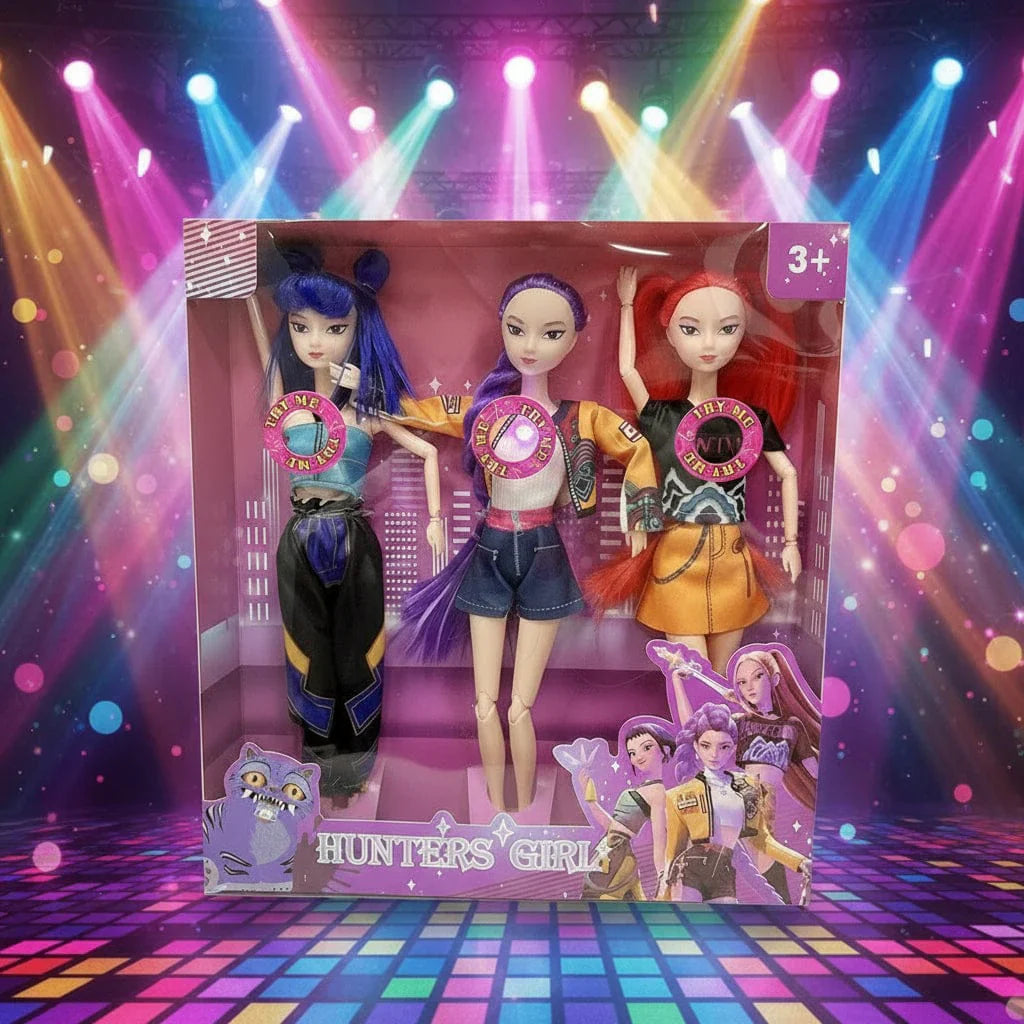 K-Pop Hunter Edition dockor med sångfunktion