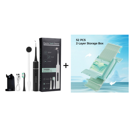 ⌛sälja till halva priset 🦷Professionell ultraljudstandrengörare med flera funktioner och hastigheter