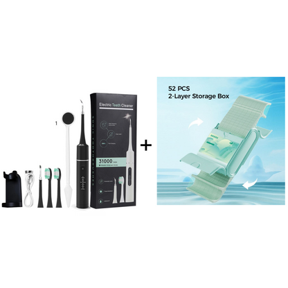 ⌛sälja till halva priset 🦷Professionell ultraljudstandrengörare med flera funktioner och hastigheter